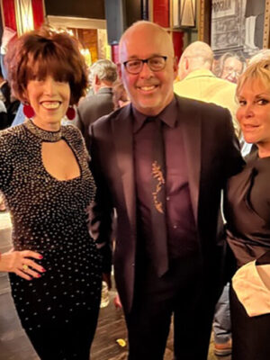 Celebrating with Marc Levine and Wendy Federman...