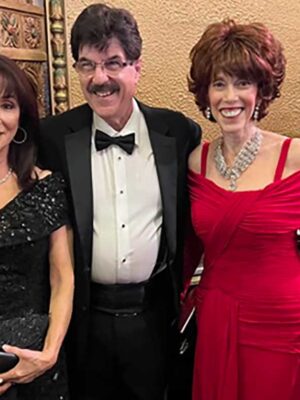 Great fun sharing a “TONY” evening with good friends, Cindy & Jay Gutterman...