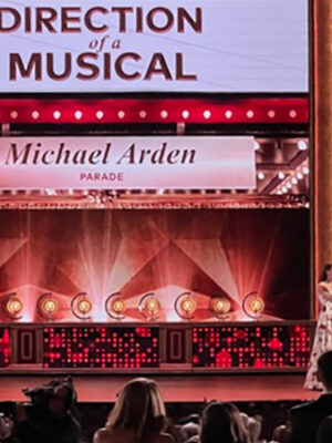 Such a well deserved Tony award won by PARADES’ amazingly talented, Director, Michael Arden...